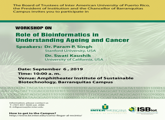 Workshop on Role of Bioinformatics in Understanding Ageing and Cancer