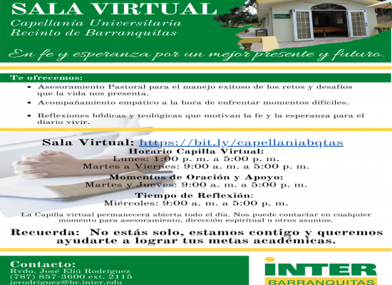 Sala de Capellanía Virtual