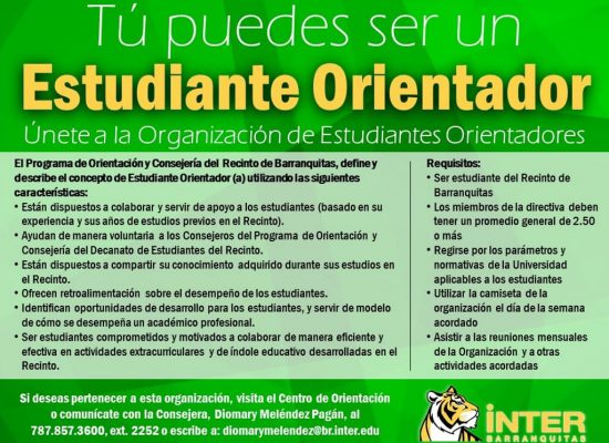 Organización de Estudiantes Orientadores