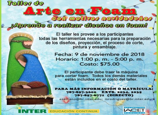 Taller de Arte en Foam