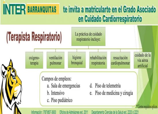 Grado Asociado en Cuidado Cardiorrespiratorio