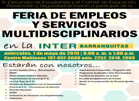 Feria de Empleos y Servicios Multidisciplinarios