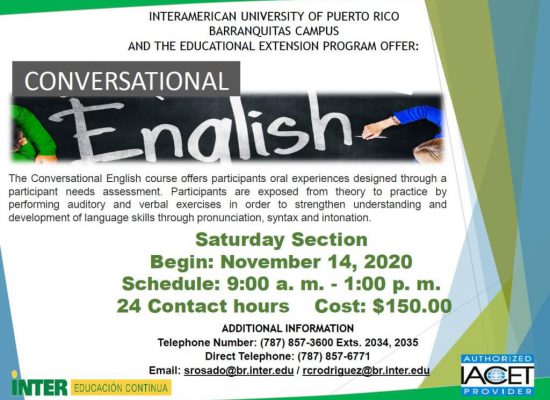 Curso de Inglés Conversacional