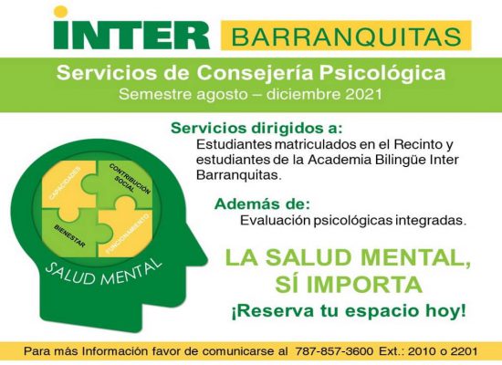 Servicios de Consejería Psicológica