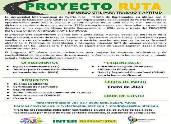 PROYECTO RUTA